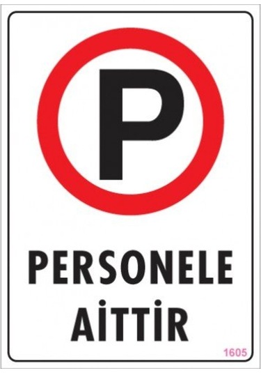 Pvc Levha Quot;Personele Aittirquot; 25x35 Cm