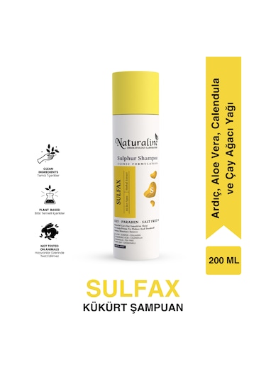 Naturaline Sülfax Kükürt Şampuan 200 ML