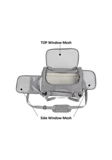 Pet Taşıyıcı Taşınabilir Kedi Ve Köpek Giden Çanta Uu0102pk Pembe