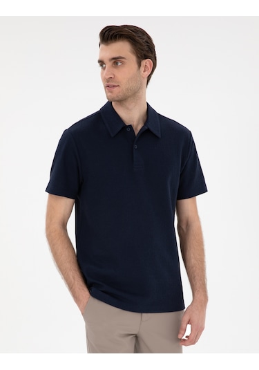 Pierre Cardin Erkek Lacivert Tişört 50307581-vr033 Lacivert