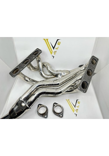 Bmw 3-5 Serisi Eksoz Manifold Headers Takım Krom Yan Sanayi E30.