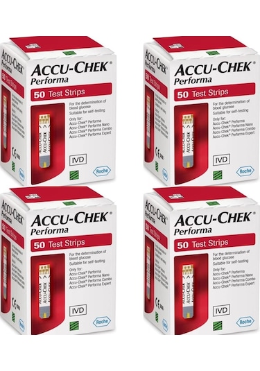 Accu-Chek Performa Nano Connect Şeker Ölçüm Strip 200 Adet
