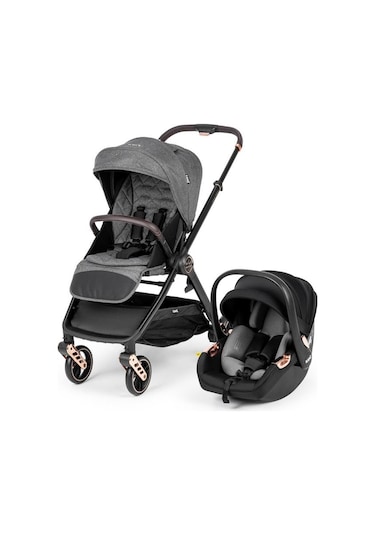 Kanz X-go Ultimate Rose Gold-gri Travel Sistem Bebek Arabası Outlet