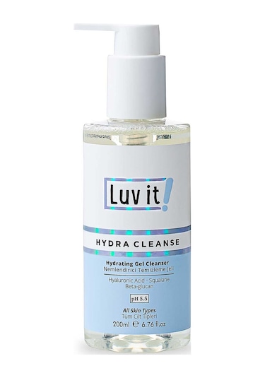 Luvit Nemlendirme Etkili Yüz Temizleme Jeli Kuru Normal Ciltler 200 ML