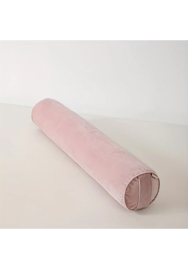 Trendooze Yıkanabilir Silindir Yastık Beyaz 100x20cm Sunlight022 Yatak Dekorasyonu Beyaz