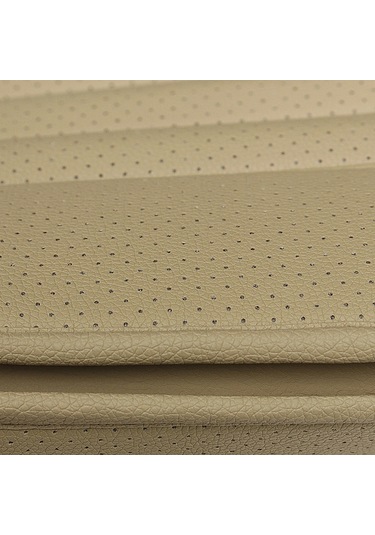 Ranyeek Gri Bambu Kömürlü Otomobil Arka Koltuk Minderi - Su Geçirmez Pu Deri, Nem Ve Isı Kontrolü, Tüm Araçlara Uygun, Yıkama Kolay