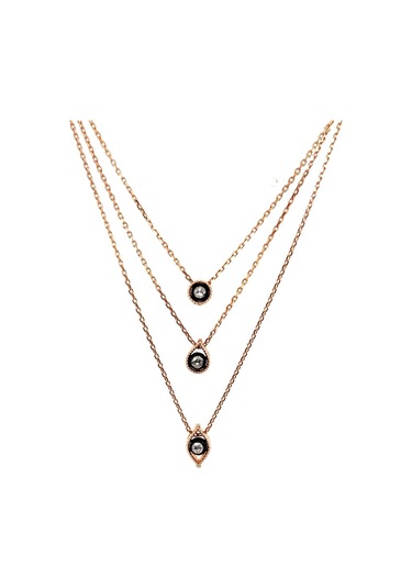 Zümrüt Sarraf 8 Ayar Altın 0.03 Ct Tek Göz Elmas Kolye