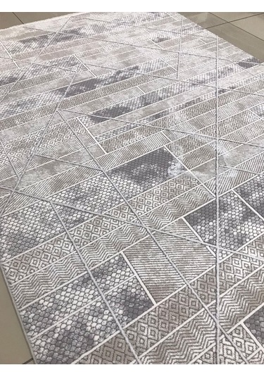 Merinos Halı Ritim 73338 071 Serisi Salon Oturma Yatak Odası Halısı Kahverengi - Bej