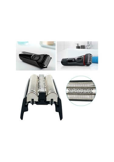Geeksen Razor Trimmer Tıraş Makineleri Yedek Başlıkları Tıraş Folyosu Ve Trimmer Başlıkları Braun Series 5 İçin Kaset Yedek Parçası