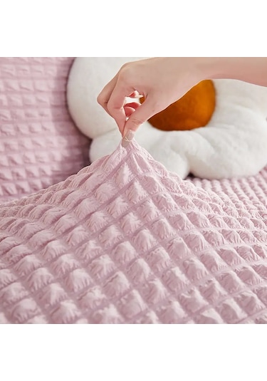Upmall Bürümcük Koltuk , Çekyat Örtüsü, Kılıfı 3311 Pembe