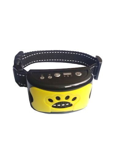 Dancemonkey Bark Stoper Şarj Edilebilir Köpek Tasması, Turuncu