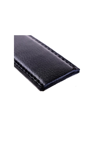 Otomatik Kemerler Için Tokasız Kemeri Sadece Şerit Siyah