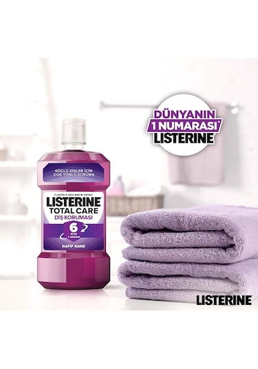 Listerine Ağız Bakım Suyu Total Care 1 L