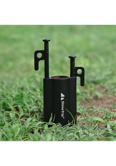 Samdoo Kamp Tente Ve Çadır Direk Sabitleyici - Alüminyum-kupür Malzeme - 25-33mm Çap Uyumlu - Titremeyi Önleyen Ayarabilir Somunlu Taban