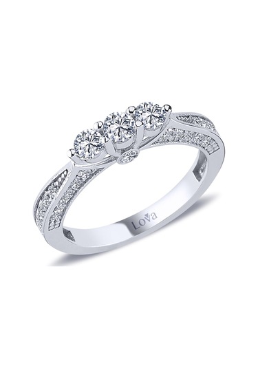 Lova 0,92 Karat Pırlanta Tria Yüzük - 1040100
