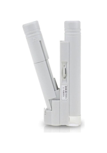 Dailytech 100x Mini Taşınabilir Led Lambalı El Mikroskobu