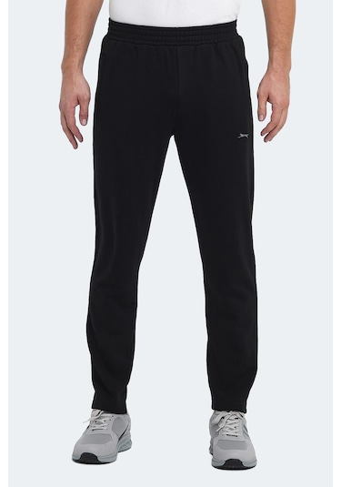 Slazenger Samouel In Erkek Cepli Siyah Eşofman Altı Siyah