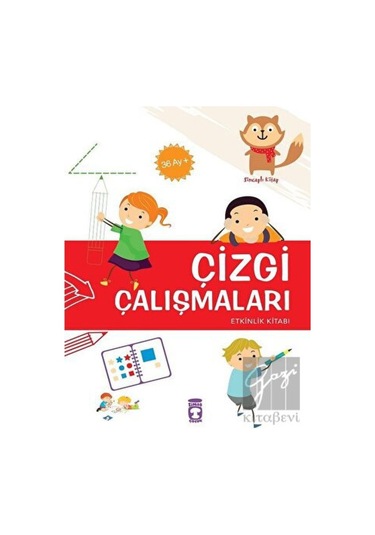 Çizgi Çalışmaları (+36 Ay) Timaş Çocuk  -  Timaş Çocuk