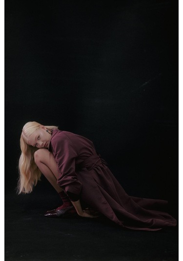 Lisa Trençkot Bordo Bordo