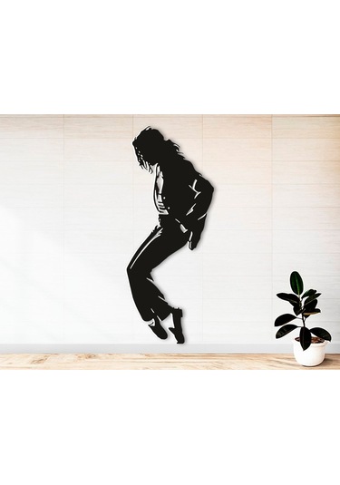 Michael Jackson Dans Dance 3d Duvar Dekoru - Şık Ve Minimalist Tasarım 19cm