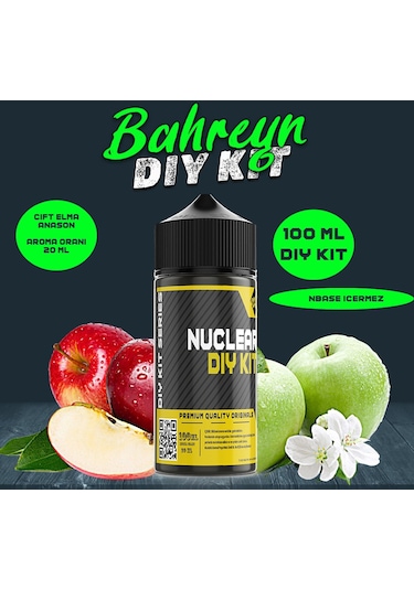 Nuclear 100 Ml Dıy Kit Bahreyn Gıda Aroma 20 Ml Aroma İçerir