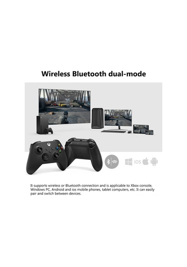 Xindoker Xbox Series S/x Pc Uyumlu Kırmızı Kutu 2.4g Kablosuz Oyun Kontrolcüsü: Çift Titreşim, Kulaklık Soketi, Stabil Bağlantı