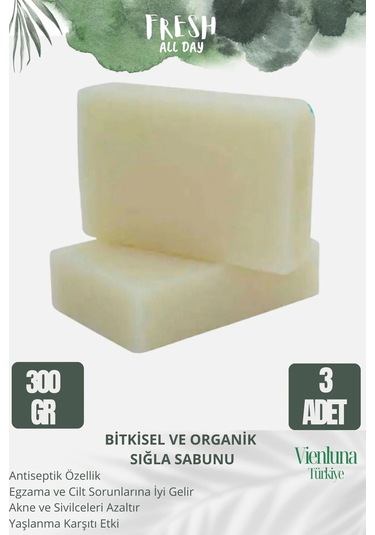 Vienluna Sığla Sabunu 3 x 300 G