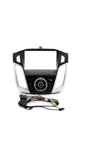 Ford Focus 3-4 2012-2017 Silver 9 Inc Androıd Multimedya Çerçevesi - Soket