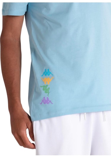 Kappa Authentic Winay Erkek Regular Fit Tişört Mavi 