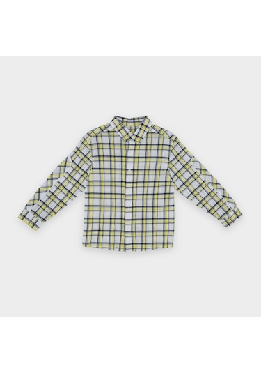 Panço Erkek Çocukekose Gömlek Beyaz 2411bk06001-4080 001