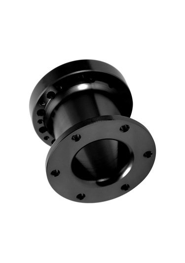 Kosona 3 İnç Universal Direksiyon Hub Spacer, Alüminyum Konstruksiyon, Sürücü Konumunu İyileştirir, Siyah