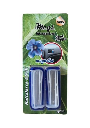 Meys Kalorifer Petek Kokusu Klips Mandallı Mangolia 1 Paket 4 Ade