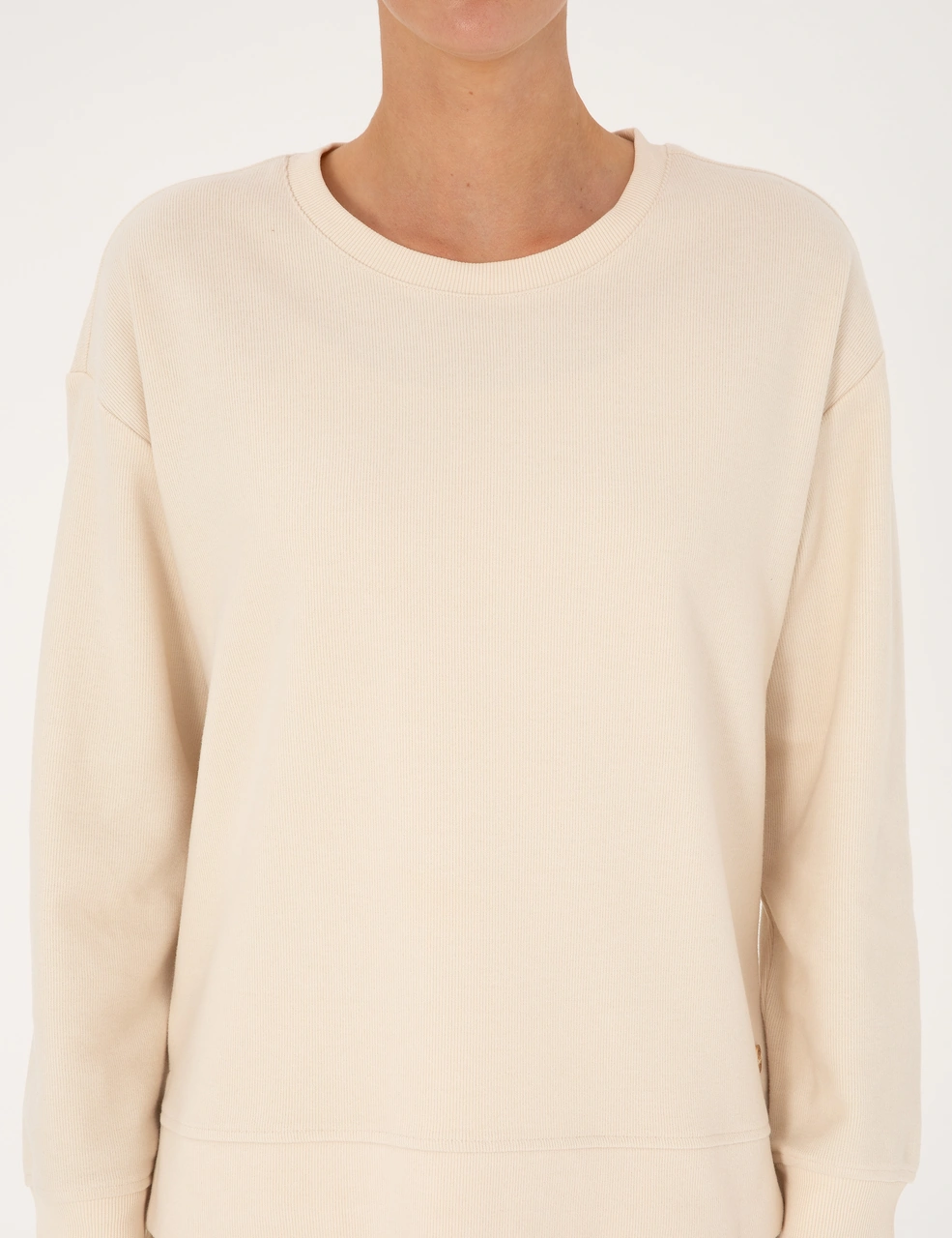 Pierre Cardin Kadın Ekru Sweatshirt 50314948-vr019 Ekru