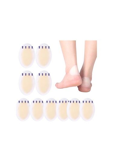 Suntek 10 Adet Jel Ayakkabı Çıkartmaları Spor 44mmx69mm