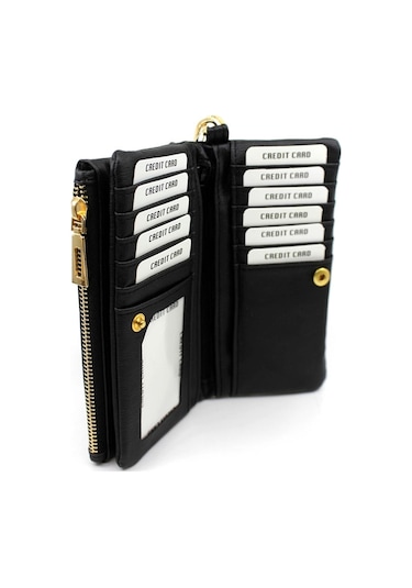 Yumuşak Deri Ikili Bayan Cüzdan