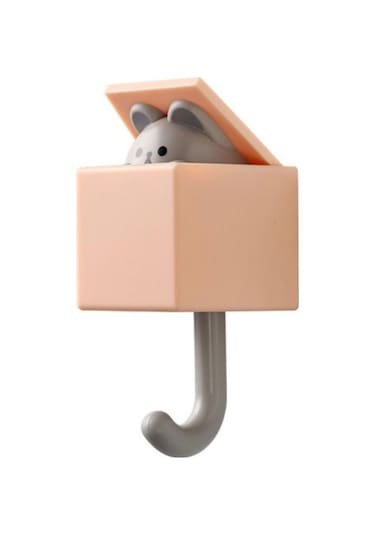 Turuncu Fare Karikatür Kedi Kanca Kendinden Yapışkanlı Yurt Yatak Odası Kapısı Askıları K Şemsiye Havlu Çok Amaçlı Düzen. 57000301