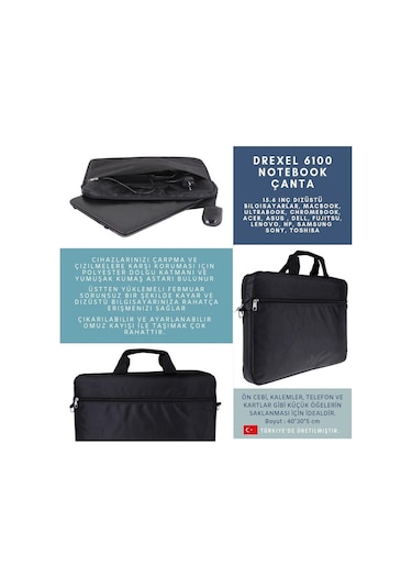 Drexel 6100 15 İnç Laptop Çantası