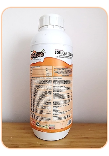 %100 Organik Vermisafa Solucan Gübresi 2 KG Katı + 1 L Sıvı