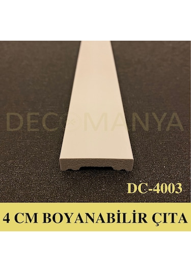 Decomanya Boyanabilir Duvar Çıtası Poliüretan Çıta Polimer Çıta