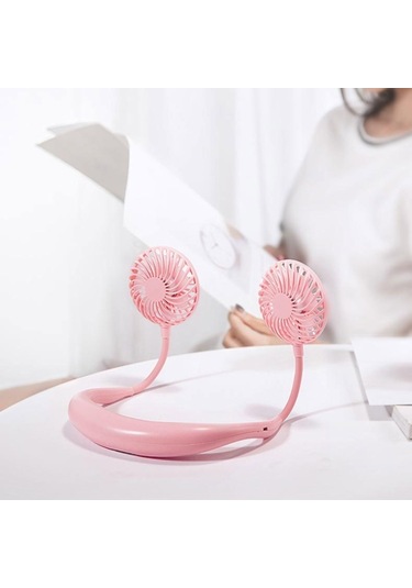 Cbtx Led Işıklı Mini Boyun Askılı Fan