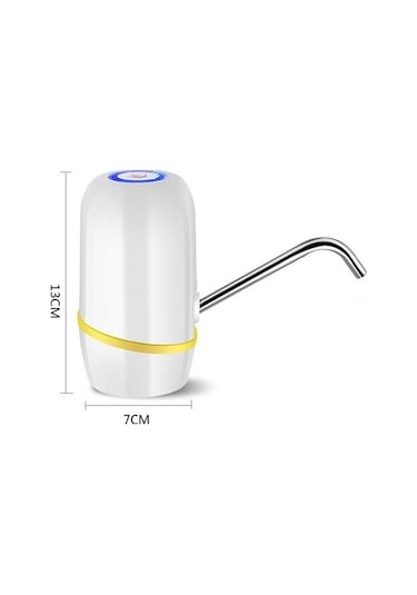 Ebitda Pratik Ev Su Pompası - Tek Tuşla Kullanım Kolay, Beyaz/siyah