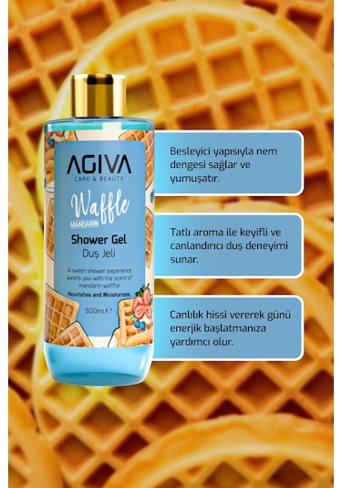 Mandarin&waffle Özlü Besleyici Ve Nemlendirici Duş Jeli Değişken