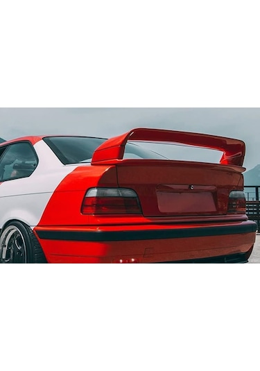 Bmw E36 Gtr Spoiler E36 Yüksek 4 Parça Spoiler - Boyasız - Bodykit Store