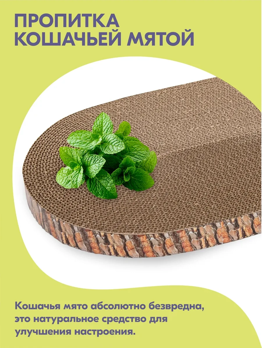 Pettails Kedi Tırmalama Tahtası Karton, Yer Tipi, Kedi Nanesi İle 371656222