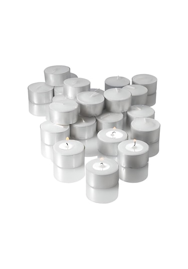 Tealight Mum 50 Li 4 Saat Yanan Buhurdanlık Parti Ve Özel Günler Için