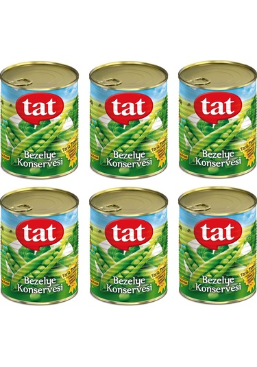 Tat Bezelye Konserve 6 x 830 G