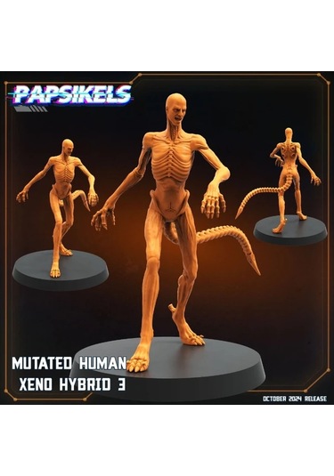 Willowhaven A Sku Bilim Kurgu Mutant Xeno Hibrit Boyanabilir Figür Koleksiyon