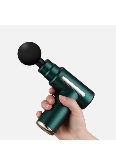 Skycity Ev Ve Taşınabilir Kas Gevşetici Masaj Cihazı - 6 Seviye Hız Ayarı 1800-3200rpm 4 Değiştirilebilir Uç, 1200mah Pil, Type-c Şarj Gri