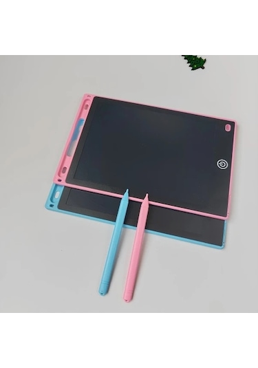 Trendooze Gaojunshop01 Mavi Lcd Çocuk Çizim Tableti, 3-10 Yaş Eğitici Hediye Açık Mavi