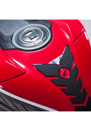 Honda Cbr1000rr 2017-2020 İle Uyumlu Kaydırmaz 6d Karbon 30 Parça Tank Pad Seti Gc73 KARBON